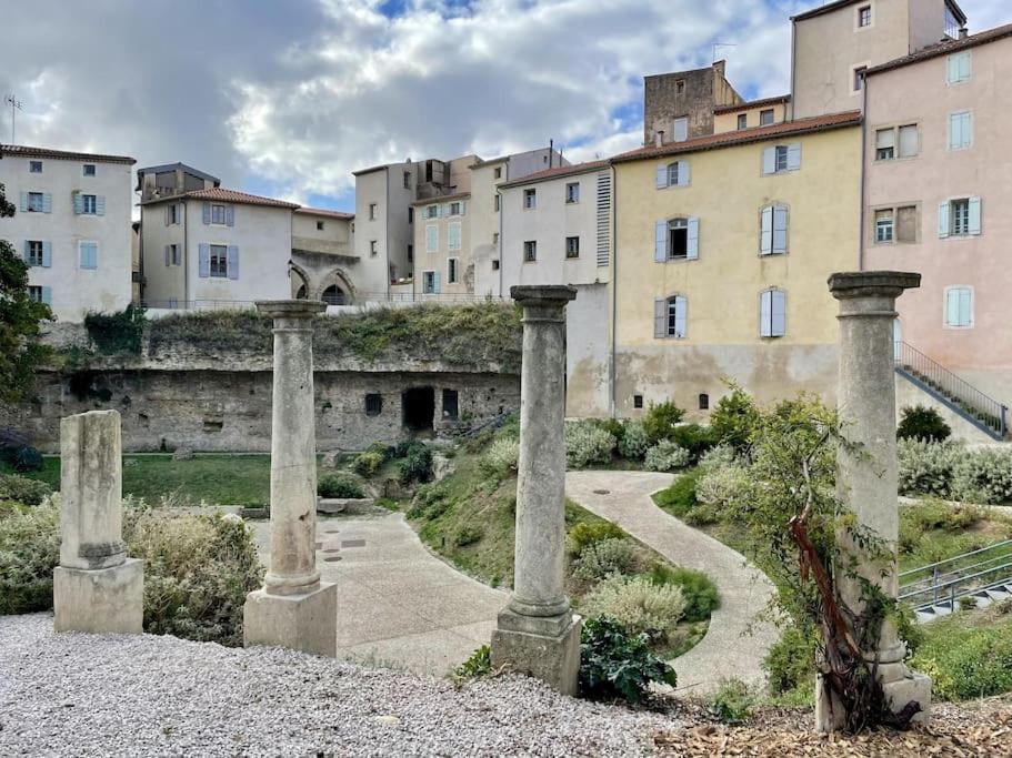Le Moulin 3 - Appartement Tout Confort Centre Ville - Beziers - Wifi - Tv Connecte Exterior foto